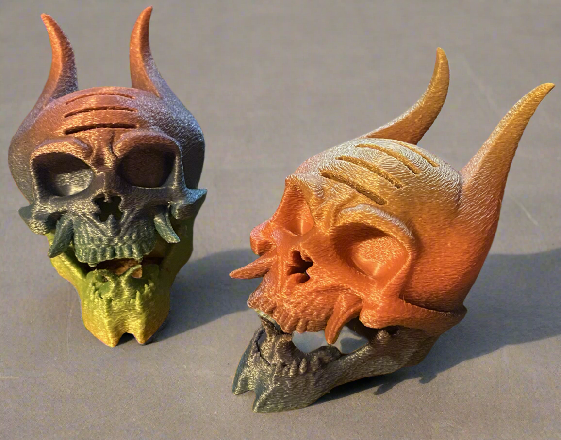 Oni Skull Guitar Pick Holder