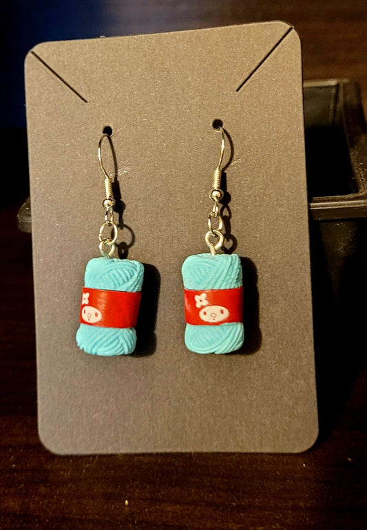 Kawaii Yarn Earrings