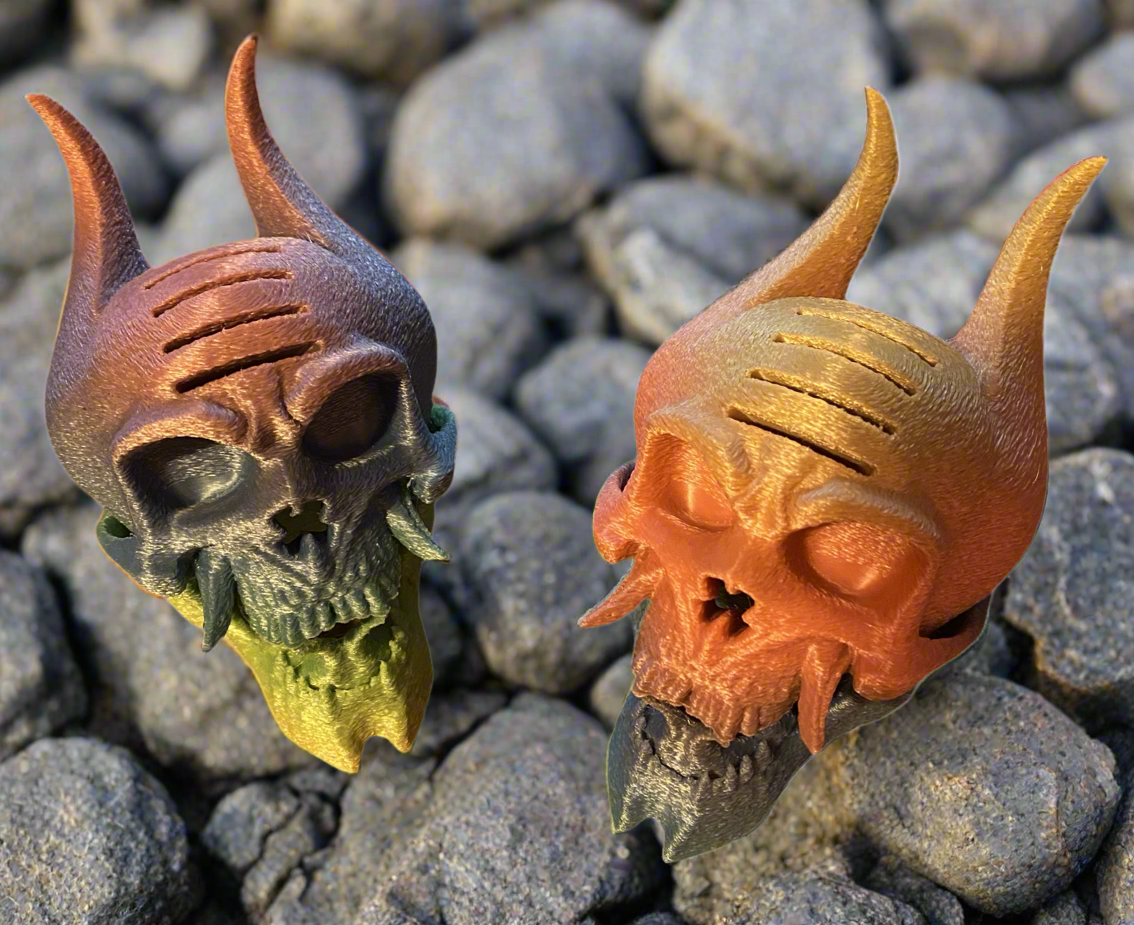 Oni Skull Guitar Pick Holder