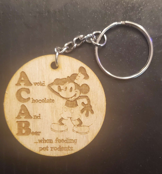 Mouse Motivational Keychain