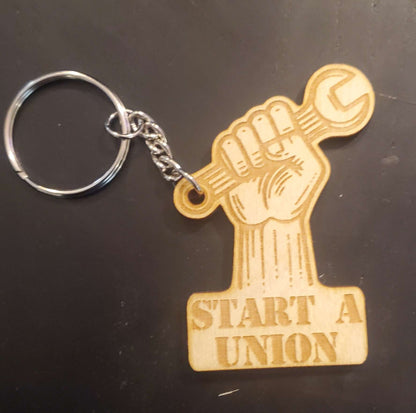 Start a Union Keychains