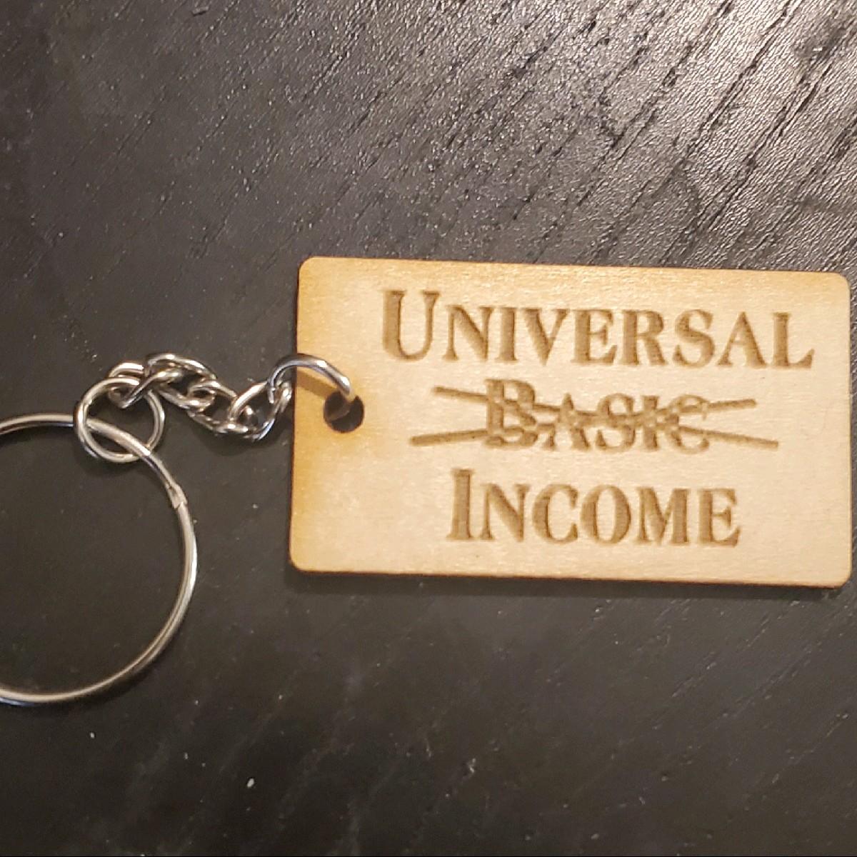 Universal Income Keychain