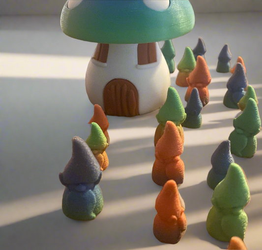 3D Printed Gnomes - 12 Count