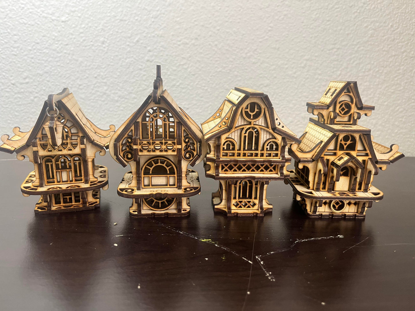 Preassembled Wooden Fairy Houses