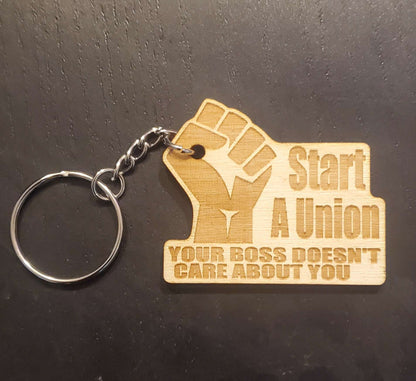 Start a Union Keychains