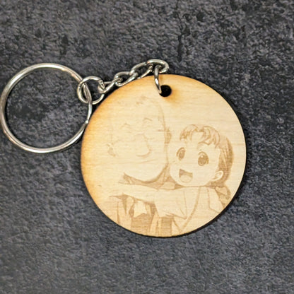 FMA Dad Advice Keychain