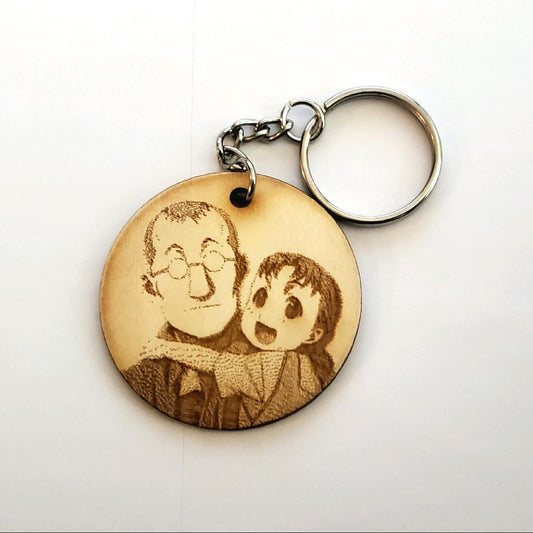 FMA Dad Advice Keychain