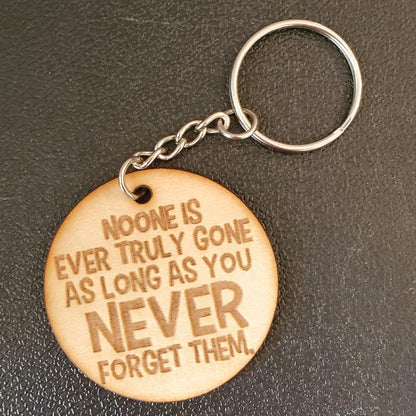 "Never Forget Them" Keychain